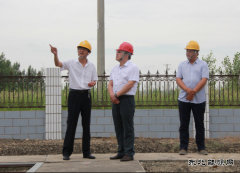 陈殿军局长一行到庆丰供电局进行工作调研